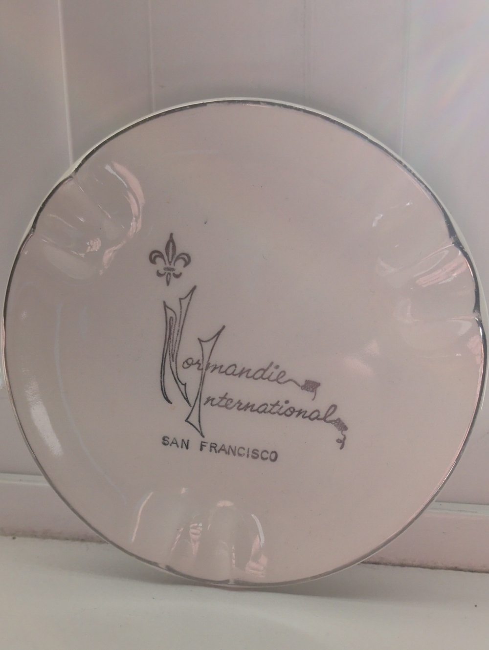 Vintage Normandie International Restaurant San Francisco California Rare Ashtray